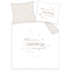 Babybest® Biancheria Da Letto Piccola Persona Preferita Beige 80 X 80 Cm