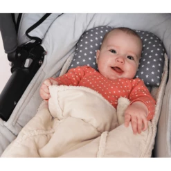 BabyDorm® Cuscino Per Passeggino BuggyDorm Bonnie Petrol A Pois Bianchi -Negozio online Pink Or Blue babydorm cuscino per passeggino buggydorm bonnie petrol a pois bianchi a286210 3