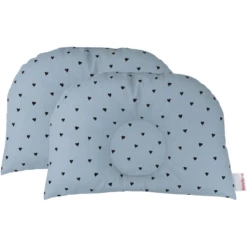 BabyDorm® Cuscino Per Passeggino BuggyDorm Paulchen Azzurro Con Cuoricini Blu -Negozio online Pink Or Blue babydorm cuscino per passeggino buggydorm paulchen azzurro con cuoricini blu a311366 4
