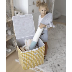 BabyGO - Contenitore Giallo -Negozio online Pink Or Blue babygo contenitore giallo a412144 1