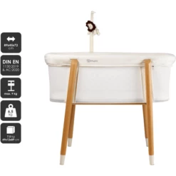 BabyGO Lettino Co-sleeping Sleepgood, Bianco A Rete -Negozio online Pink Or Blue babygo lettino co sleeping sleepgood bianco a rete a413687 3