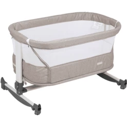 BabyGO Lettino Co-sleeping Vivaldi - Beige -Negozio online Pink Or Blue babygo lettino co sleeping vivaldi beige a268156 4