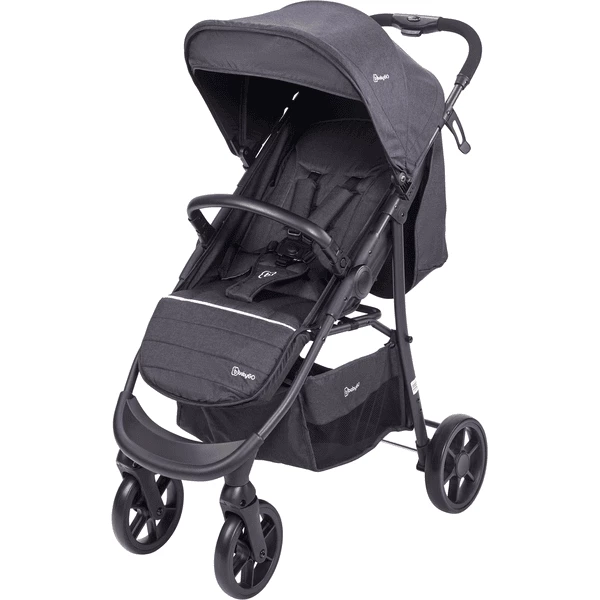 BabyGO Passeggino 3 In 1 - Nero 6 BabyGO Passeggino 3 In 1 - Nero - immagine 4