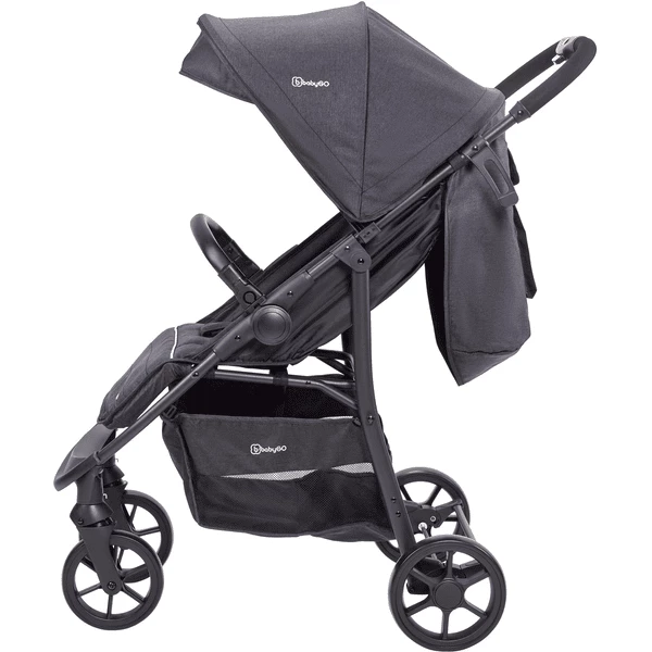 BabyGO Passeggino 3 In 1 - Nero 7 BabyGO Passeggino 3 In 1 - Nero - immagine 5
