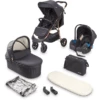 BabyGO Passeggino 3 In 1 - Nero/oro -Negozio online Pink Or Blue babygo passeggino 3 in 1 nero oro a364214