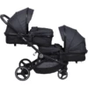 BabyGO Passeggino Gemellare Twinner, Grigio -Negozio online Pink Or Blue babygo passeggino gemellare twinner grigio a299479