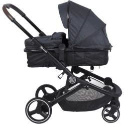 BabyGO Passeggino Gemellare Twinner, Grigio -Negozio online Pink Or Blue babygo passeggino gemellare twinner grigio a299479 3