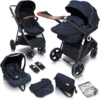 BabyGO Passeggino Trio Halime 3 In 1 Blue Black -Negozio online Pink Or Blue babygo passeggino trio halime 3 in 1 blue black a304405