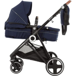BabyGO Passeggino Trio Halime 3 In 1 Blue Black -Negozio online Pink Or Blue babygo passeggino trio halime 3 in 1 blue black a304405 3