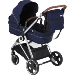 BabyGO Passeggino Trio Halime 3 In 1 Blue Silver 11 BabyGO Passeggino Trio Halime 3 In 1 Blue Silver -Negozio online Pink Or Blue babygo passeggino trio halime 3 in 1 blue silver a304401 4