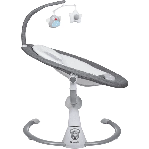 BabyGO Sdraietta Homey Grey 5 BabyGO Sdraietta Homey Grey - immagine 3