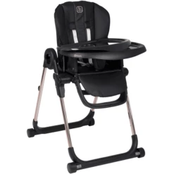 BabyGO Seggiolone Divan Black/Gold -Negozio online Pink Or Blue babygo seggiolone divan black gold a295757 2
