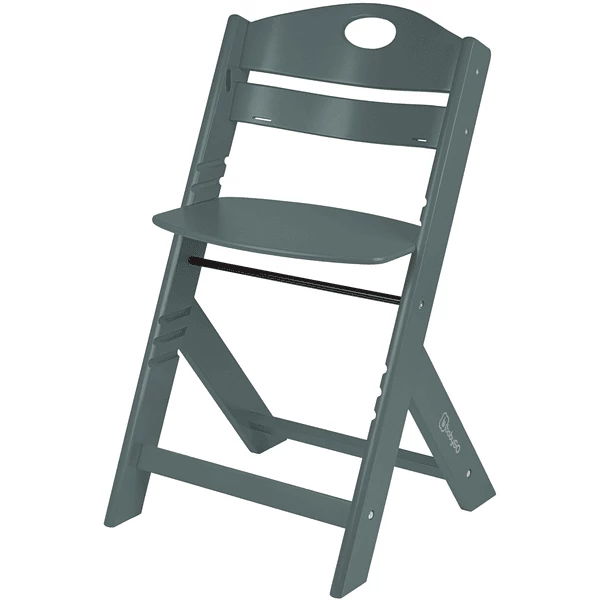 BabyGO Seggiolone Pappa Family - Grigio 6 BabyGO Seggiolone Pappa Family - Grigio - immagine 4