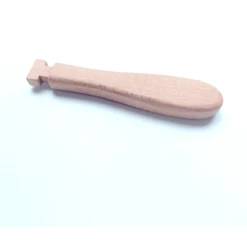 BabyJem Cucchiaio In Silicone Con Manico In Legno, Grigio -Negozio online Pink Or Blue babyjem cucchiaio in silicone con manico in legno grigio a375310 3