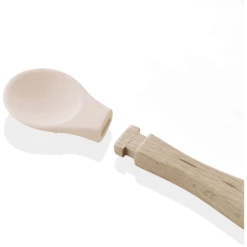 BabyJem Cucchiaio In Silicone Con Manico In Legno, Naturale -Negozio online Pink Or Blue babyjem cucchiaio in silicone con manico in legno naturale a375305 2
