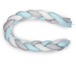 BabyJem Paracolpi Intrecciato - Azzurro/grigio/bianco -Negozio online Pink Or Blue babyjem paracolpi intrecciato azzurro grigio bianco a375392 4