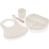 BabyJem Set Pappa In Silicone - Bianco -Negozio online Pink Or Blue babyjem set pappa in silicone bianco a375322