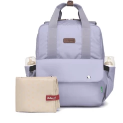 Babymel Borsa Fasciatoio ECO Georgi Lilac -Negozio online Pink Or Blue babymel borsa fasciatoio eco georgi lilac a337442 3