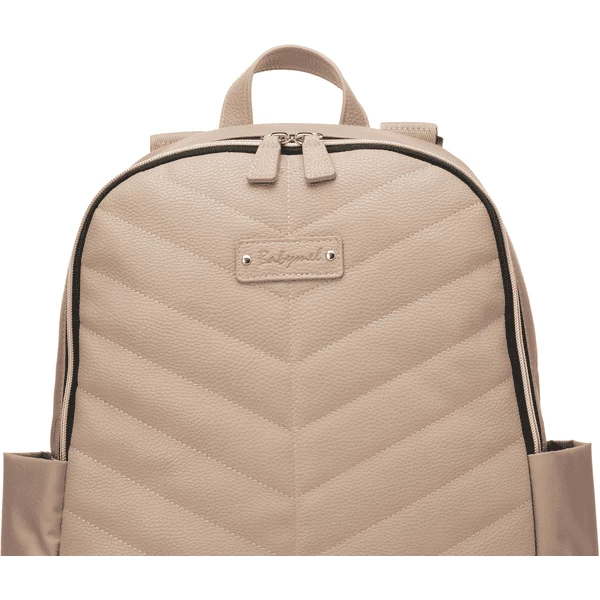 Babymel Zaino Fasciatoio Porta-pannolini Gabby Vegan Leather, Beige 7 Babymel Zaino Fasciatoio Porta-pannolini Gabby Vegan Leather, Beige - immagine 5