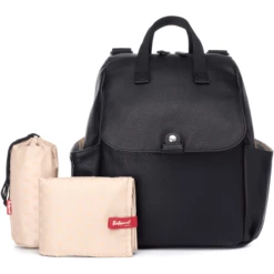 Babymel Zaino Fasciatoio Robyn Convertible Backpack Faux Leather Black 8 Babymel Zaino Fasciatoio Robyn Convertible Backpack Faux Leather Black -Negozio online Pink Or Blue babymel zaino fasciatoio robyn convertible backpack faux leather black a251234 1