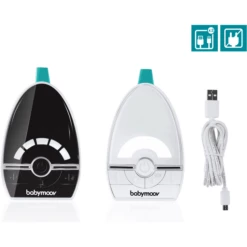 Babymoov Babyphone Expert Care Bianco/nero -Negozio online Pink Or Blue babymoov babyphone expert care bianco nero a273834 3