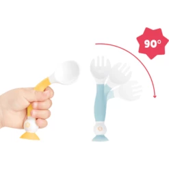 Badabulle Posate Da Tavola 2 Pezzi -Negozio online Pink Or Blue badabulle posate da tavola 2 pezzi a327279 4