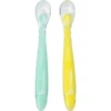 Badabulle Set Di 2 Cucchiai In Silicone -Negozio online Pink Or Blue badabulle set di 2 cucchiai in silicone a318450