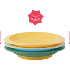 Badabulle Set Di 3 Piastre Antiscivolo -Negozio online Pink Or Blue badabulle set di 3 piastre antiscivolo a327083 4