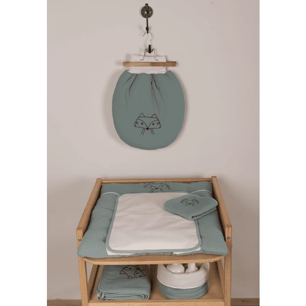 Be Be 's Collection Muslin Romper Bag Leggermente Imbottito Verde 4 Be Be 's Collection Muslin Romper Bag Leggermente Imbottito Verde - immagine 2