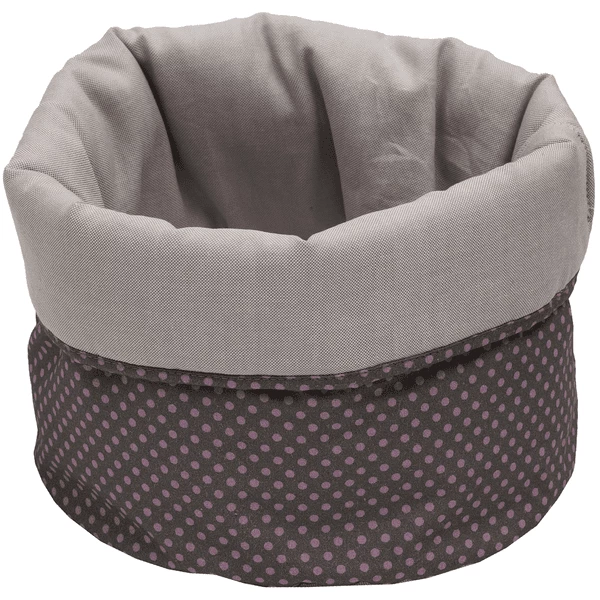 Be Be's Collection Cestino Portaoggetti Gufi Rosa 4 Be Be's Collection Cestino Portaoggetti Gufi Rosa - immagine 2