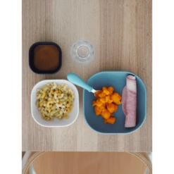 BEABA ® Set Di Ciotole 3 Pezzi, Blu Scuro/ Cotton / Blu Baltico In Silicone -Negozio online Pink Or Blue beaba set di ciotole 3 pezzi blu scuro cotton blu baltico in silicone a409216 3