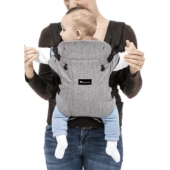 Bébé Confort Bebeconfort Marsupio Go4 - Nero/grigio -Negozio online Pink Or Blue bebeconfort marsupio go4 nero grigio a364098 3