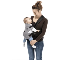 Bébé Confort Bebeconfort Marsupio Go4 - Nero/grigio -Negozio online Pink Or Blue bebeconfort marsupio go4 nero grigio a364098 4