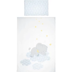 Bebella Vital Biancheria Da Letto Lunafant Blu 100 X 135 Cm -Negozio online Pink Or Blue bebella vital biancheria da letto lunafant blu 100 x 135 cm a260330 1