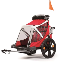 BELLELLI Rimorchio Per Bici B-Travel Children Trailer Red