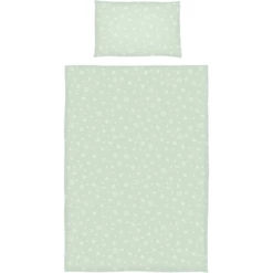 Biancheria Da Letto SONNE Verde 100 X 135 Cm -Negozio online Pink Or Blue biancheria da letto sonne verde 100 x 135 cm a397550 2