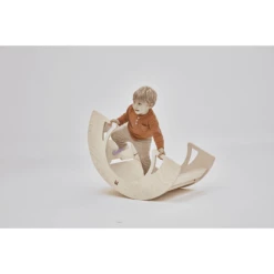 Bianconiglio Kids ® Tavolo A Dondolo DONDO Multifunzionale Naturale Non Verniciato -Negozio online Pink Or Blue bianconiglio kids tavolo a dondolo dondo multifunzionale naturale non verniciato a408853 1