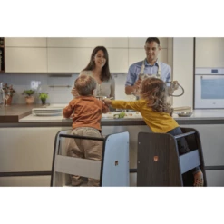 Bianconiglio Kids® Torre Di Apprendimento Montessoriana TRUSTY, Pino Bianco -Negozio online Pink Or Blue bianconiglio kids torre di apprendimento montessoriana trusty pino bianco a409495 2