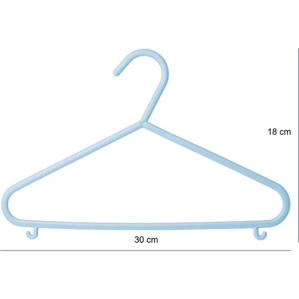 Bieco Set Appendiabiti Da 8, Trend Blue 7 Bieco Set Appendiabiti Da 8, Trend Blue - immagine 5