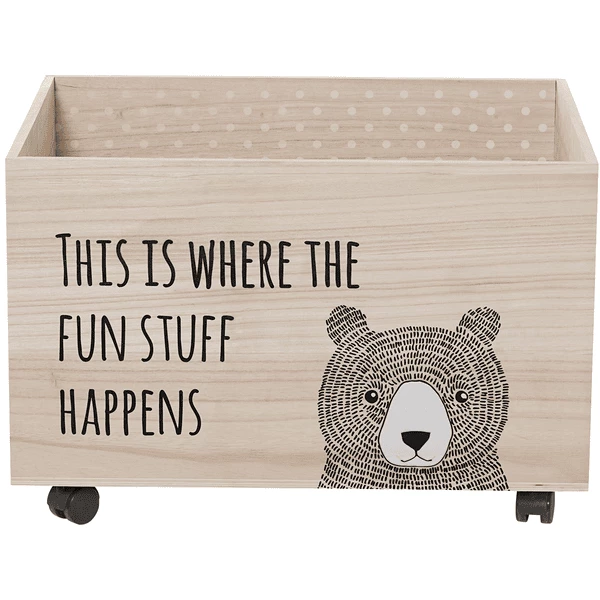 Bloom Ingville MINI Scatola Portaoggetti Con Ruote Paulownia Naturale 6 Bloom Ingville MINI Scatola Portaoggetti Con Ruote Paulownia Naturale - immagine 4