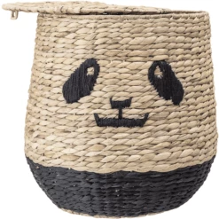 Bloomingville MINI Cesto Con Coperchio Panda Youl 8 Bloomingville MINI Cesto Con Coperchio Panda Youl -Negozio online Pink Or Blue bloomingville mini cesto con coperchio panda youl a381187 1