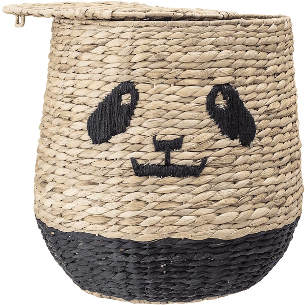 Bloomingville MINI Cesto Con Coperchio Panda Youl 7 Bloomingville MINI Cesto Con Coperchio Panda Youl - immagine 5
