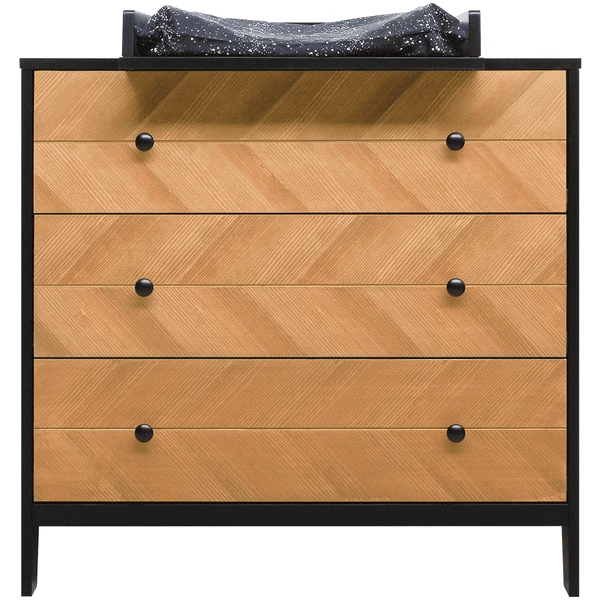 Bopita Cameretta Job 3 Pezzi 60 X 120 Cm Vintage Honey Con Fasciatoio 7 Bopita Cameretta Job 3 Pezzi 60 X 120 Cm Vintage Honey Con Fasciatoio - immagine 5