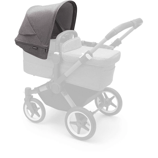 Bugaboo Cappottina Donkey 5 Grey Melange 4 Bugaboo Cappottina Donkey 5 Grey Melange - immagine 2