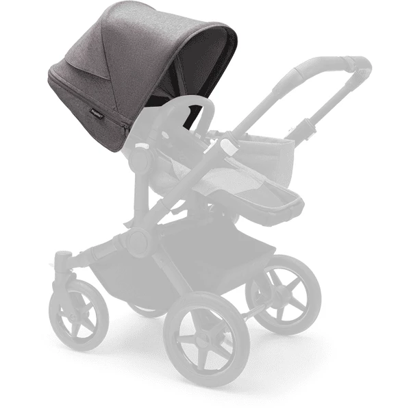Bugaboo Cappottina Donkey 5 Grey Melange 5 Bugaboo Cappottina Donkey 5 Grey Melange - immagine 3