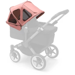 Bugaboo Cappottina Parasole Con Finestre Di Ventilazione Breezy Donkey 5 Morning Pink -Negozio online Pink Or Blue bugaboo cappottina parasole con finestre di ventilazione breezy donkey 5 morning pink a342375 2