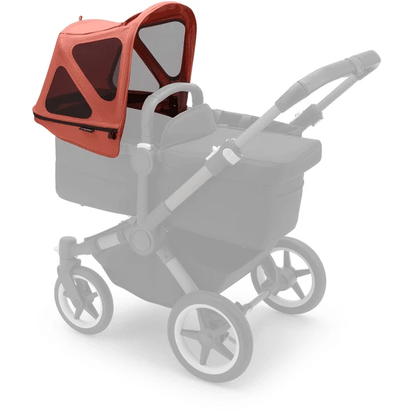 Bugaboo Cappottina Parasole Con Finestre Di Ventilazione Breezy Donkey 5 Sunrise Run 4 Bugaboo Cappottina Parasole Con Finestre Di Ventilazione Breezy Donkey 5 Sunrise Run - immagine 2
