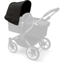 Bugaboo Cappottina Parasole Donkey 5 Midnight Black 8 Bugaboo Cappottina Parasole Donkey 5 Midnight Black -Negozio online Pink Or Blue bugaboo cappottina parasole donkey 5 midnight black a342103 1