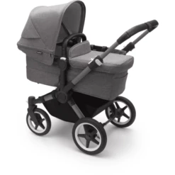 Bugaboo Passeggino Duo Donkey 5 Mono Complete Graphite/Grey Melange -Negozio online Pink Or Blue bugaboo passeggino duo donkey 5 mono complete graphite grey melange a338239 1