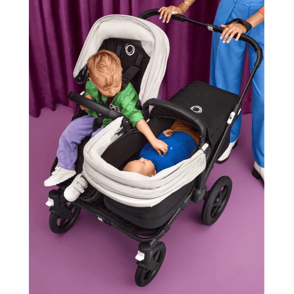 Bugaboo Passeggino Fratellare Donkey 5 Duo Complete Graphite/Dark Navy 4 Bugaboo Passeggino Fratellare Donkey 5 Duo Complete Graphite/Dark Navy - immagine 2